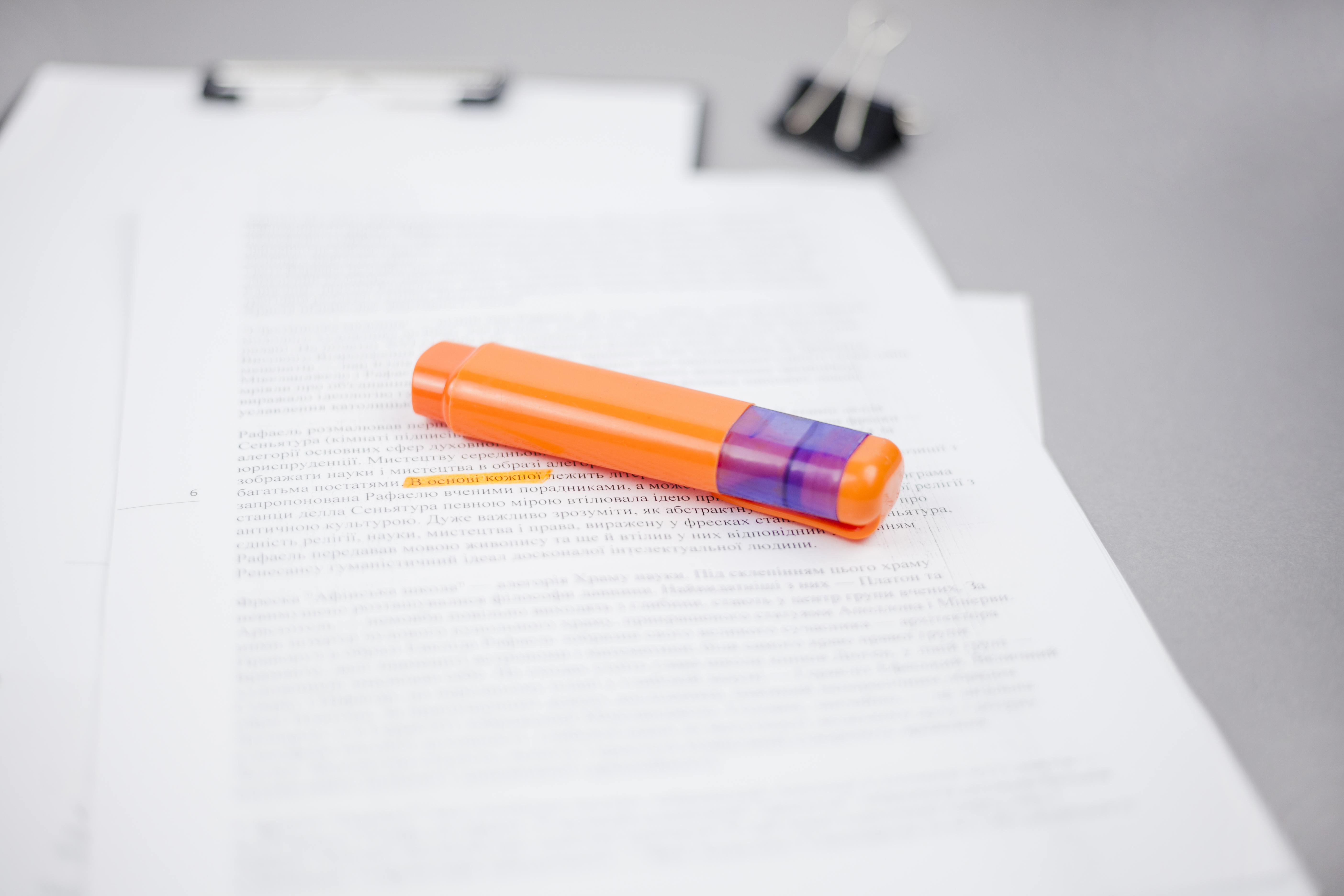 Editing and proofreading service
